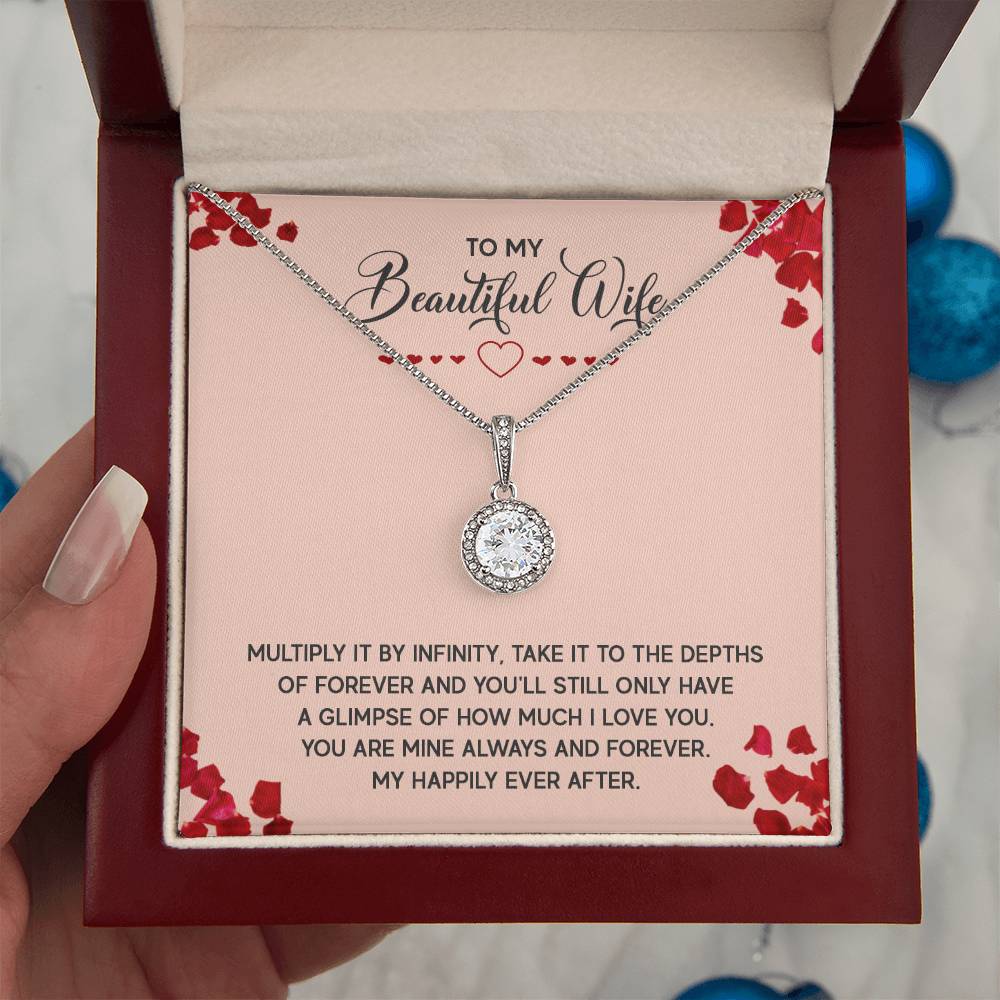 Valentine’s Day Gift for Wife - Emotional Jewelry from Husband for Anniversary Too - Eternal Hope Necklace