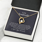To My Soulmate Necklace - Soulmate Gift for Her for Valentine’s Day & Every Day Love - Forever Love Necklace