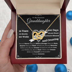 Necklace for Granddaughter Birthday, Jewelry Gift, Sentimental Keepsake, Love-Inspired Pendant