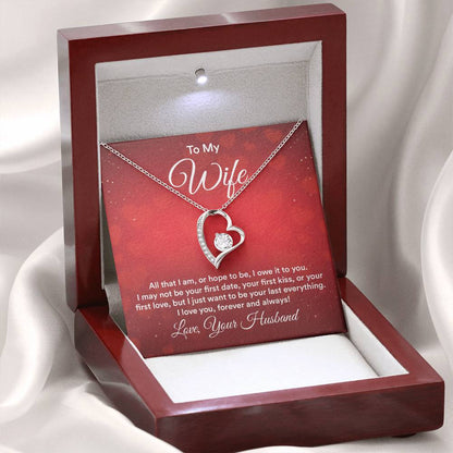 Romantic Love Gift for Wife - Heartfelt Jewelry from Husband - Forever Love Necklace