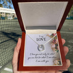 To My Wife Necklace - Meaningful Gift from Husband for Valentine’s Day - Lucky In Love Necklace