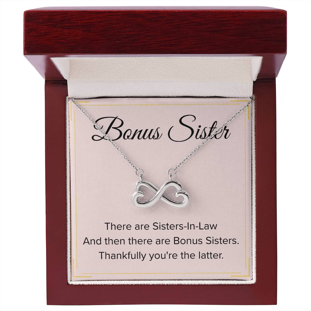 Bonus Sister Necklace Gift - Endless Love Necklace