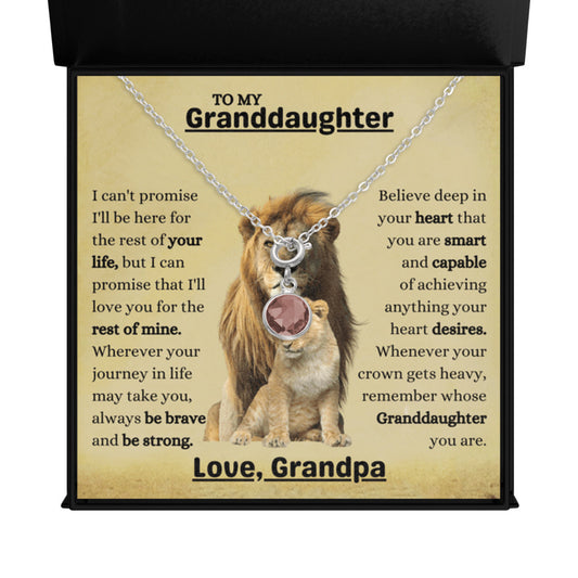 January Gift for Grandpa to Granddaughter