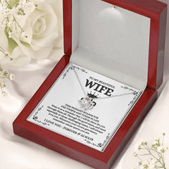 Elegant Mother’s Day Necklace, Personalized Jewelry Gift, Timeless Symbol Of Love, To My Beautiful Wife