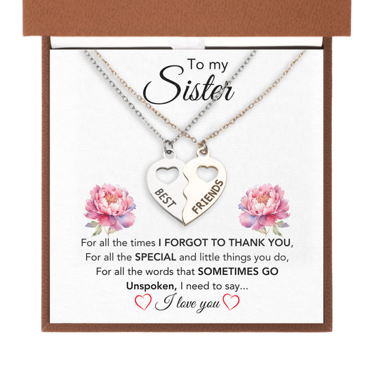 Friendship Necklaces For Sisters