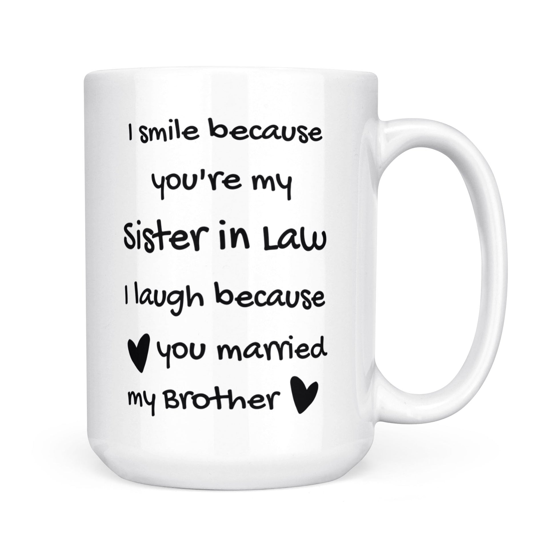 Sister In Law Mug 15oz