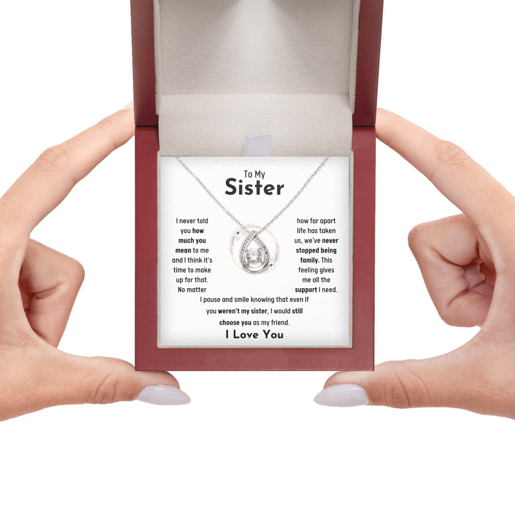 Sister Necklace gift