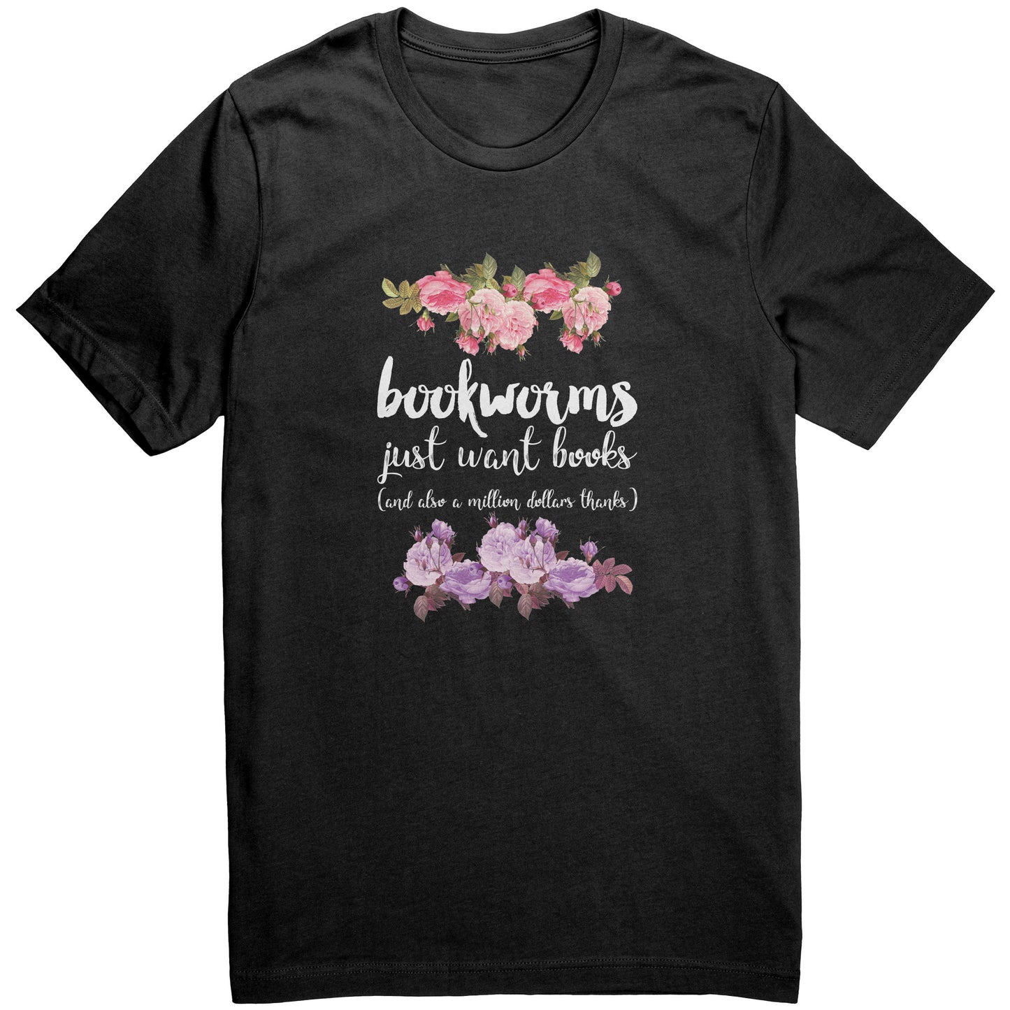 Just Want Books T-shirt