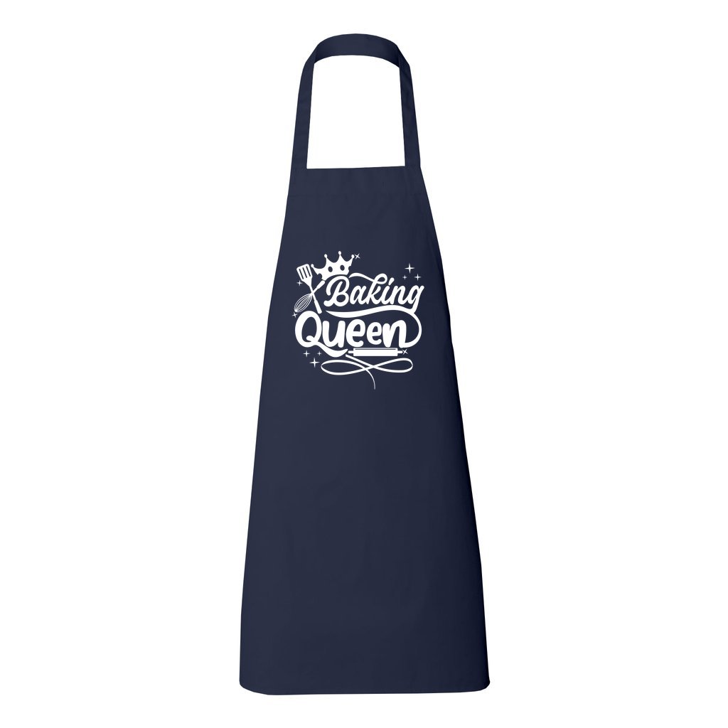 Baking Queen | Butcher Apron - Navy