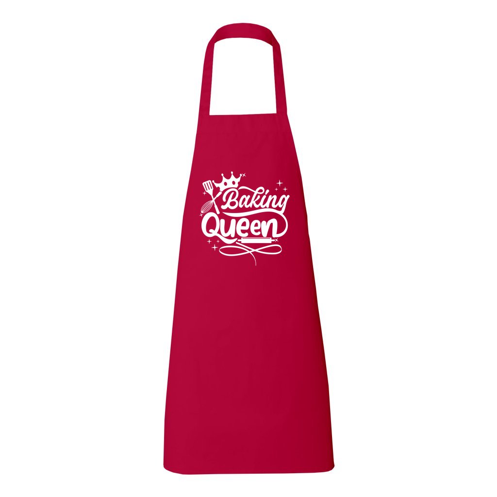 Baking Queen | Butcher Apron - Red
