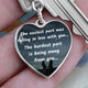 personalized graphic heart keychain