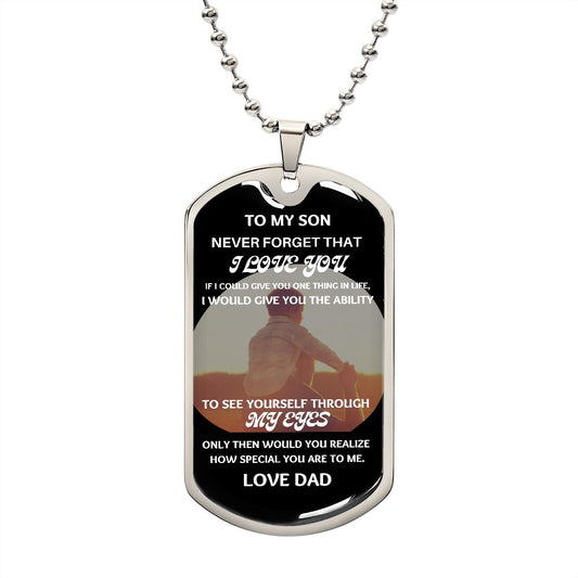 Son - Give You The Ability Luxury Military Necklace