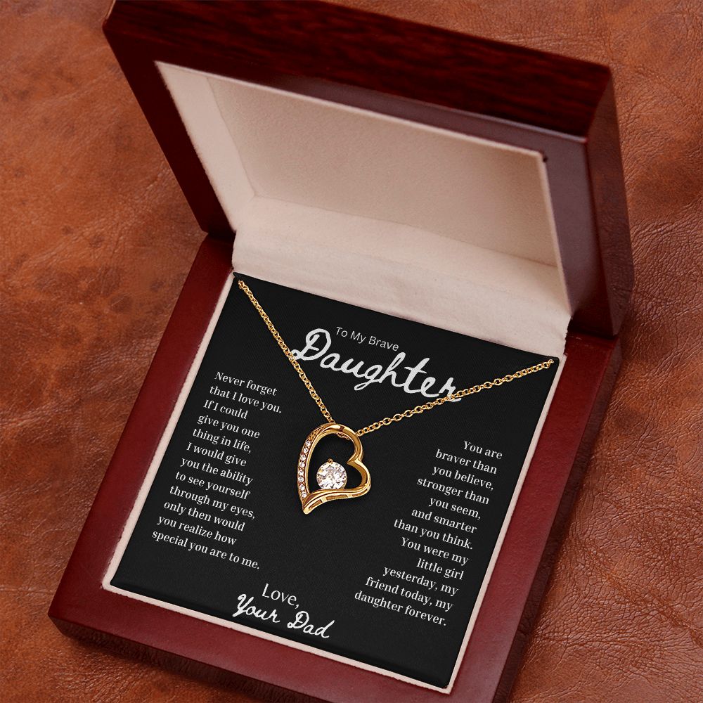 Daughter Necklace From Dad