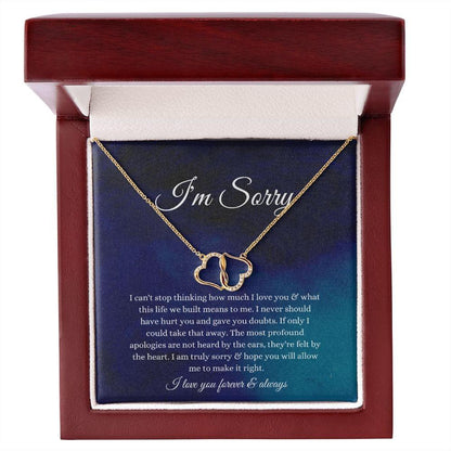 Apology Gift For Her - Everlasting Love Necklace