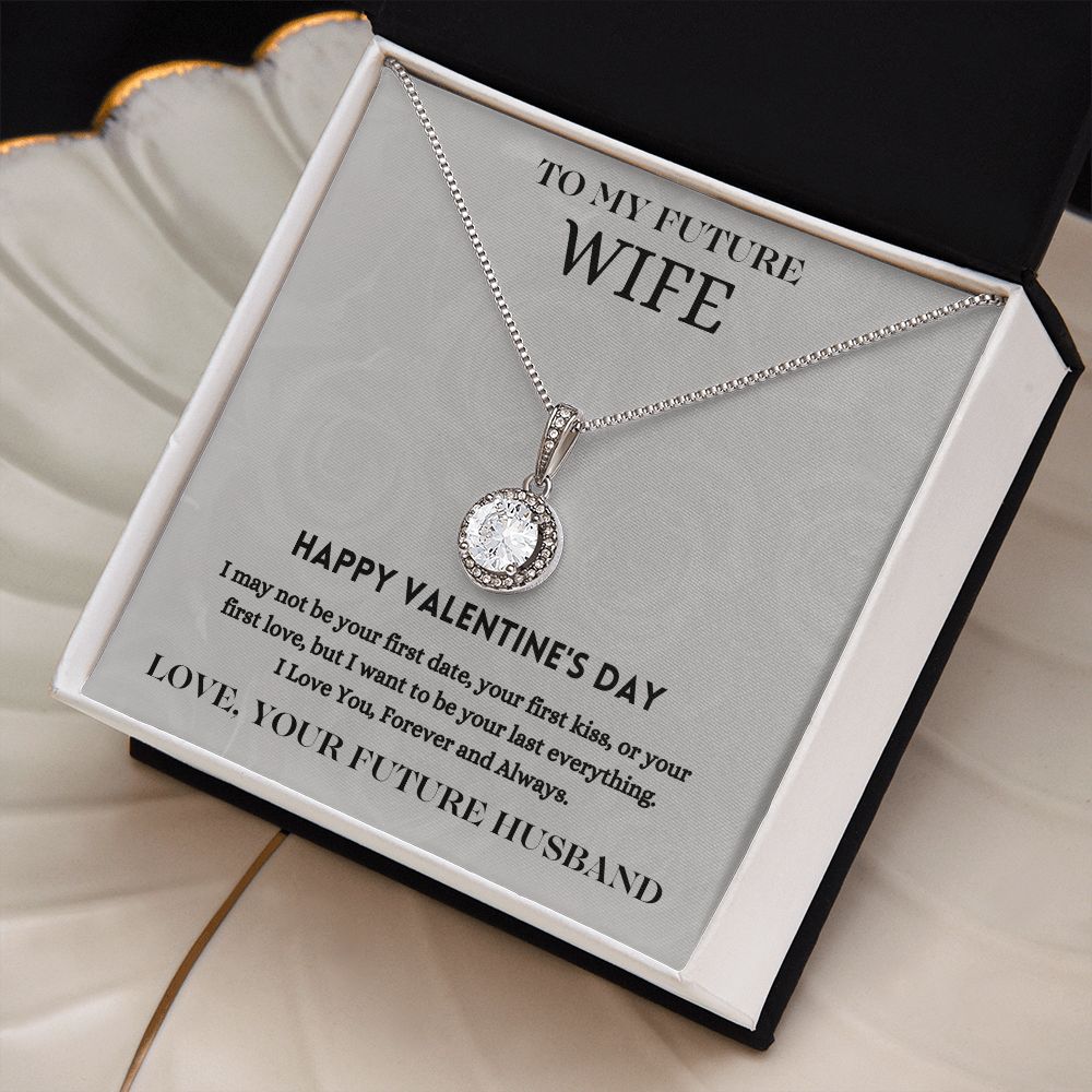 I Love You Forever And Always Valentine Day Necklace