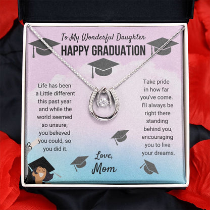 Graduation Necklace for daughter form mom