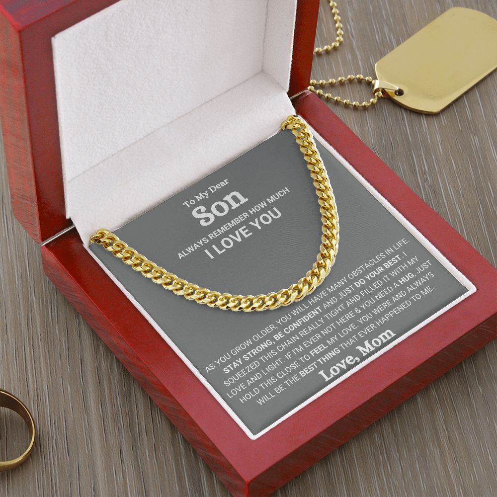 14k Yellow Gold Over Stainless Steel Chain