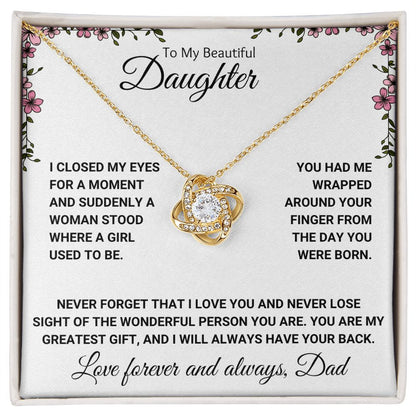 To My Daughter Gift from father