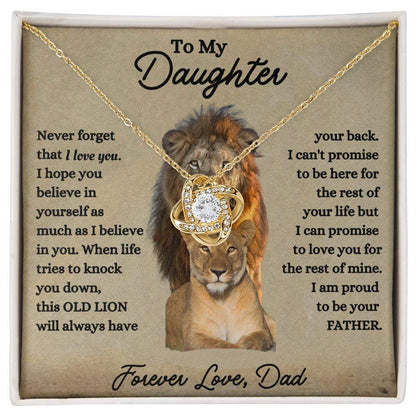 Daughter - Proud Of You Necklace | Presents For Adult Daughter
