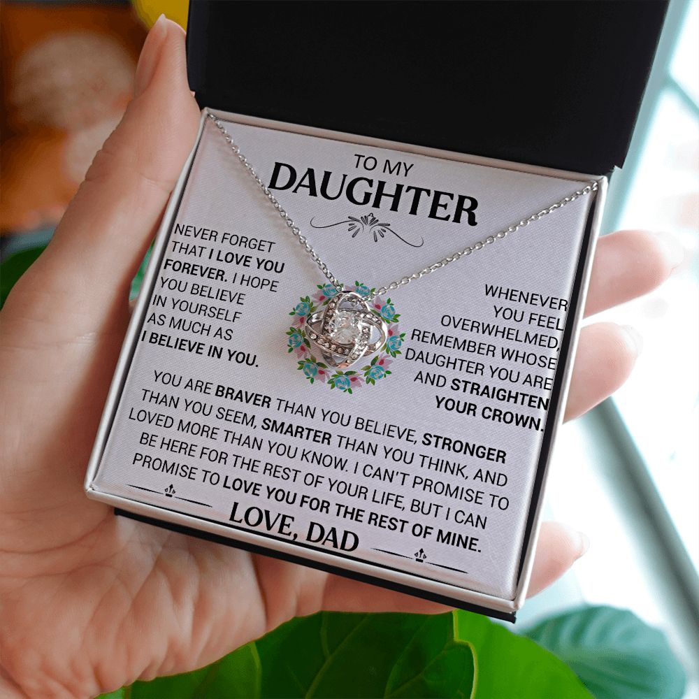 Dad And Daughter Jewelry gift