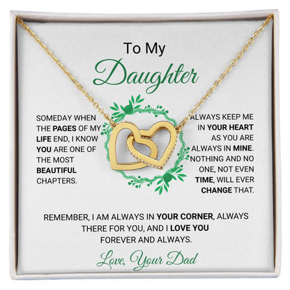 daughter necklace from parents