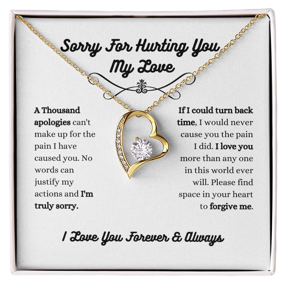 Thousand Apologies - Forever Love Necklace for Her