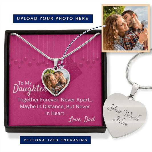 Daughter - Personalized Together Forever Luxury Necklace