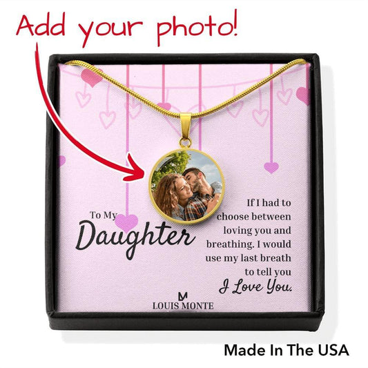 Custom Gift for Daughter Personalized Necklace