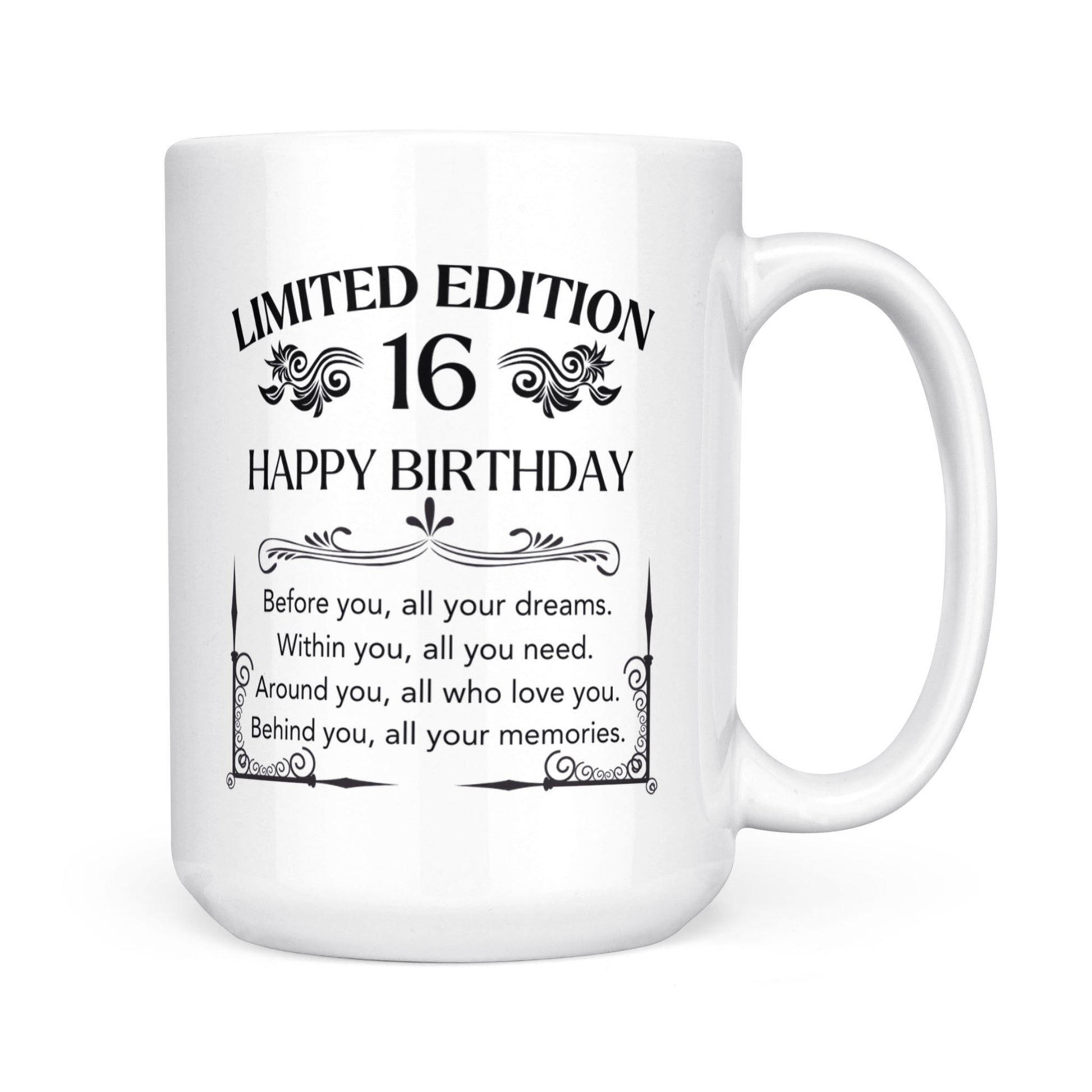 Happy 16 birthday mug for her