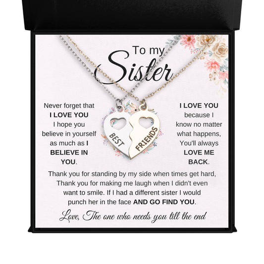 Matching Sister Necklace Set